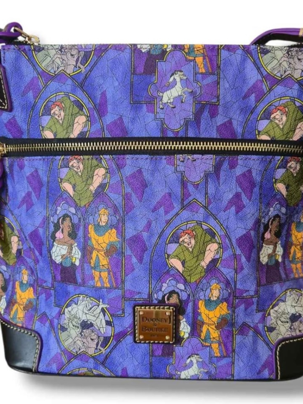 Dooney & Bourke Disney's Hunchback of Notre Dame Crossbody Purse - Picture 6 of 9
